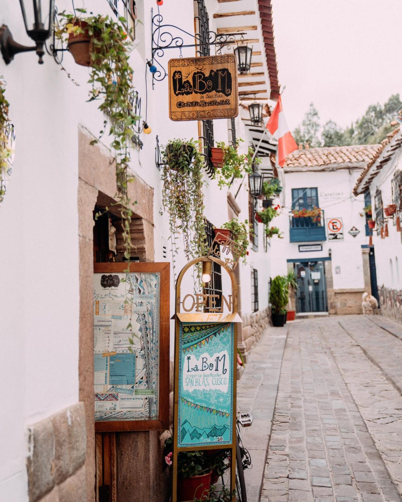 Backpacker La Bo'M Hotel Cusco Exterior photo