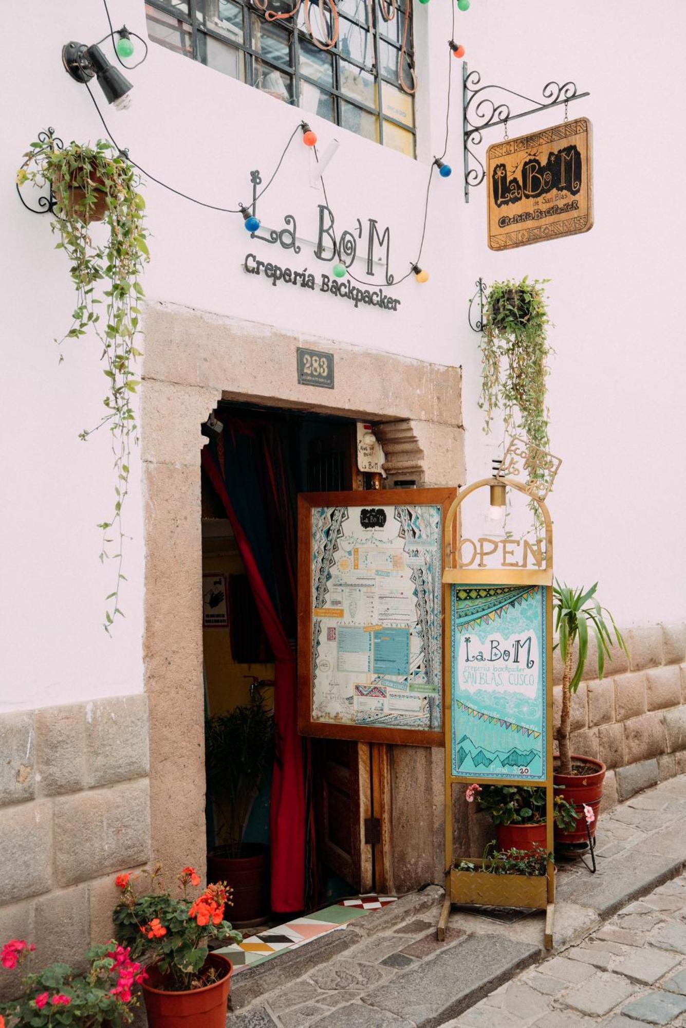 Backpacker La Bo'M Hotel Cusco Exterior photo